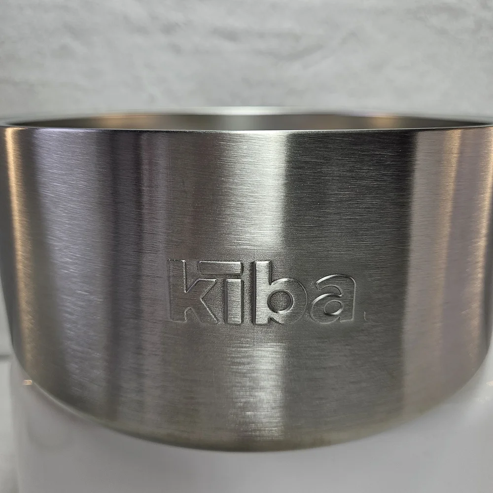 Kiba Ozark Stainless Steel Slow Feeder Dog Bowl 8